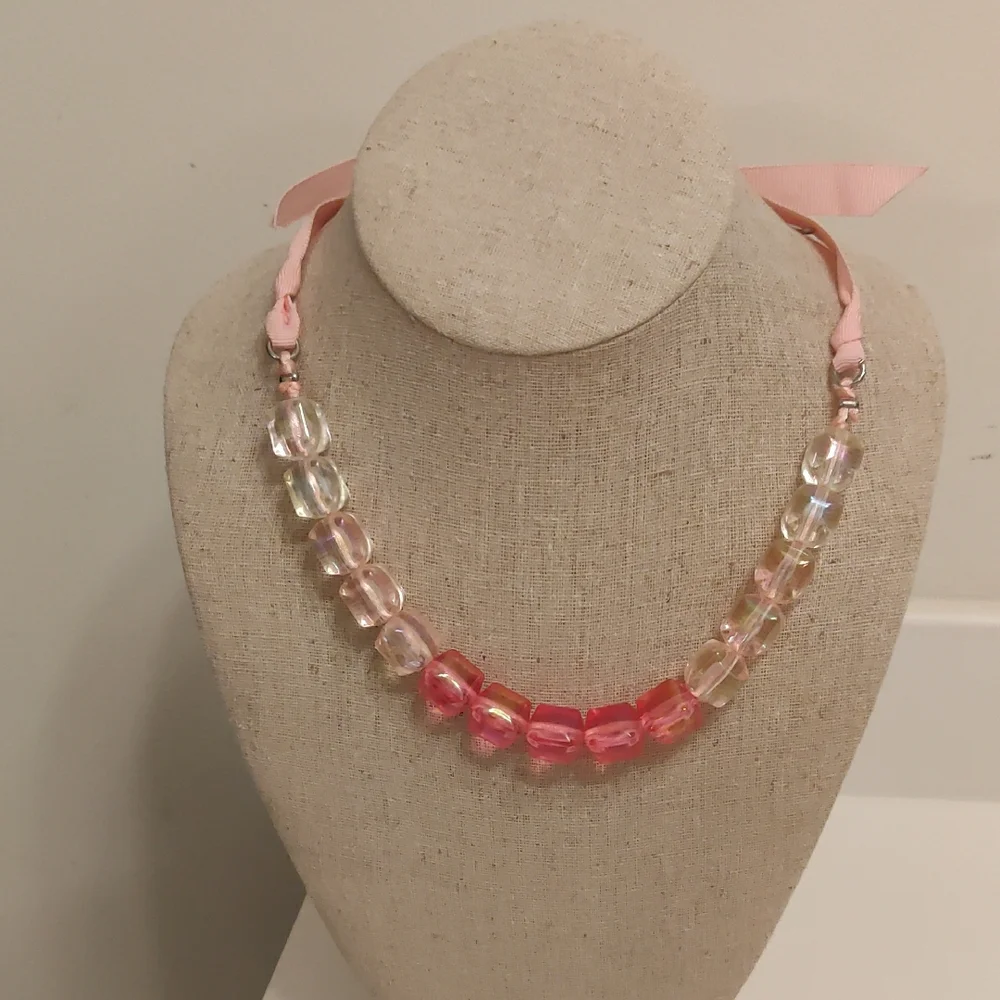 Beautiful Elegant Multi-Color Girls Beaded Bracelet and necklace set